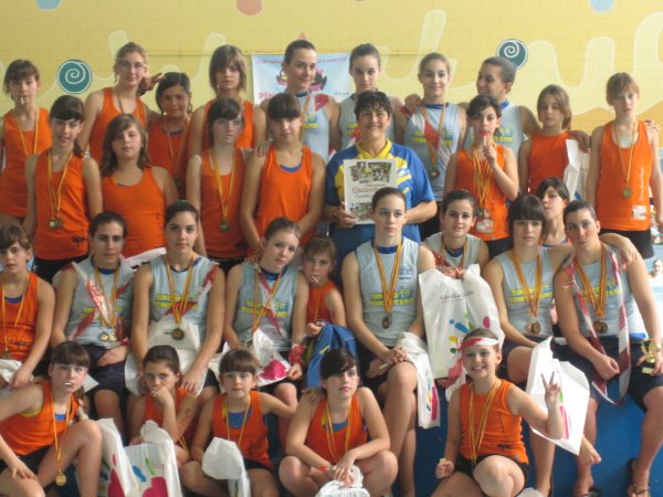 Foto del grupo después de la competición